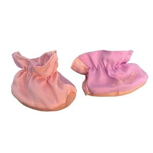 Cabbage Patch Kids Doll LA Gear Booties Pink 2 Toned Doll Booties Vintage